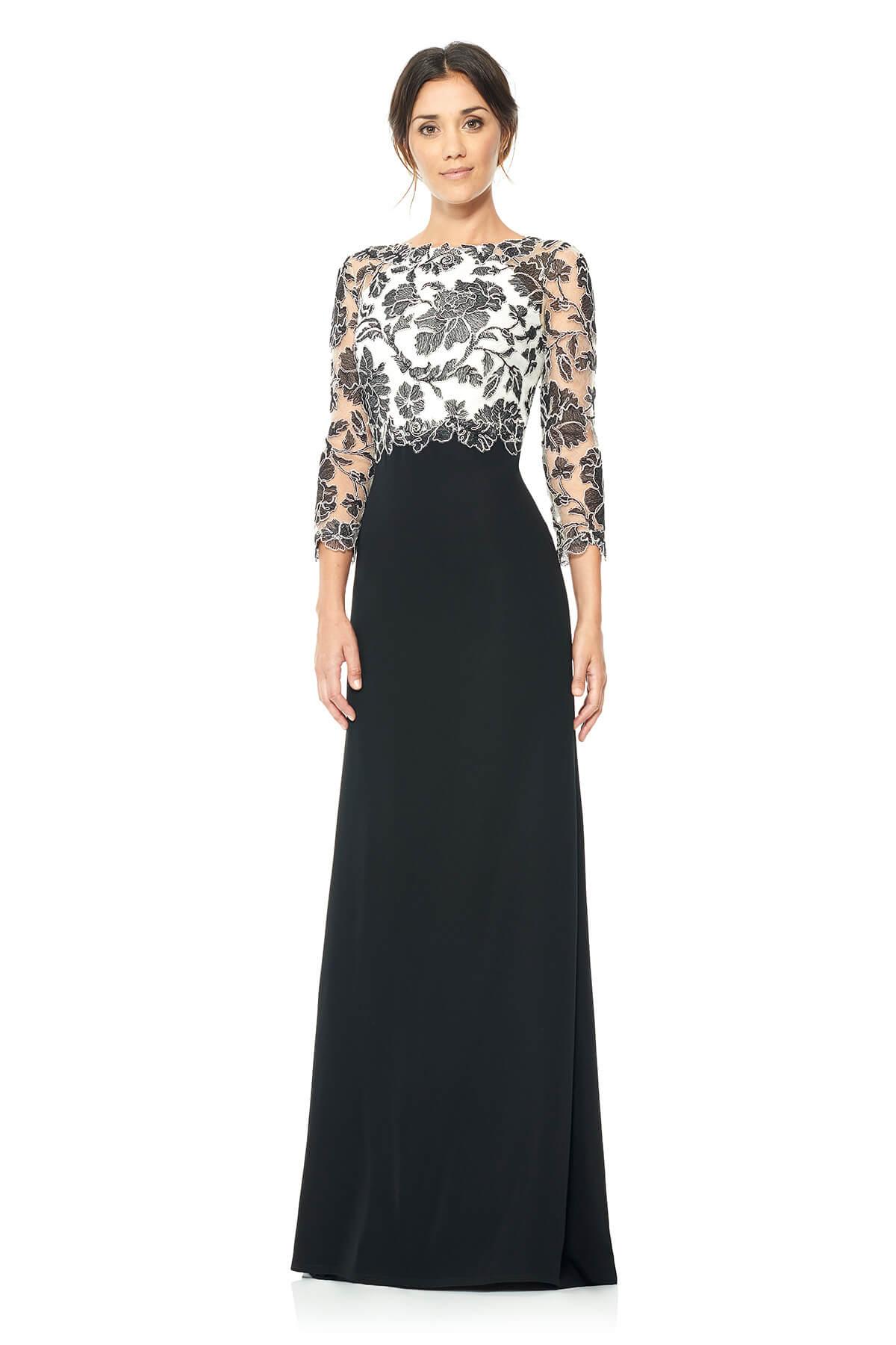 tadashi shoji petite gown
